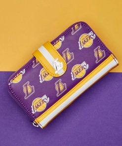 Alternative view of NBA Los Angeles Lakers Zip Around Wallet