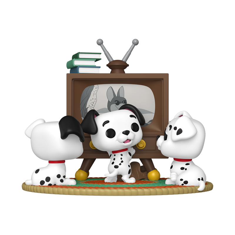 Pop! Moment Rolly, Patch & Lucky with TV