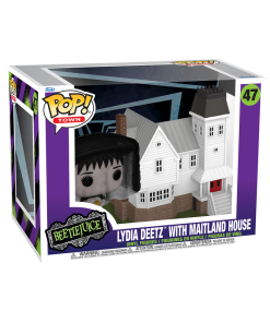 Alternative view of Pop! Town Lydia Deetz with Maitland House