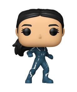 Alternative view of Pop! Eve Kim (Glow) (Tron: Ares) with Pop! Protector
