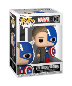 Alternative view of Pop! Steve Rogers/Captain America