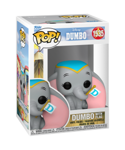 Alternative view of Pop! Dumbo with Flag