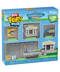 Alternative view of Bitty Pop! Bitty City Funkoville Land Starter Pack