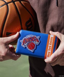 Alternative view of NBA New York Knicks Patch Icons Zip Around Wallet