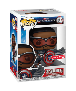 Alternative view of Pop! Captain America (Sam Wilson) (Comic Deco)
