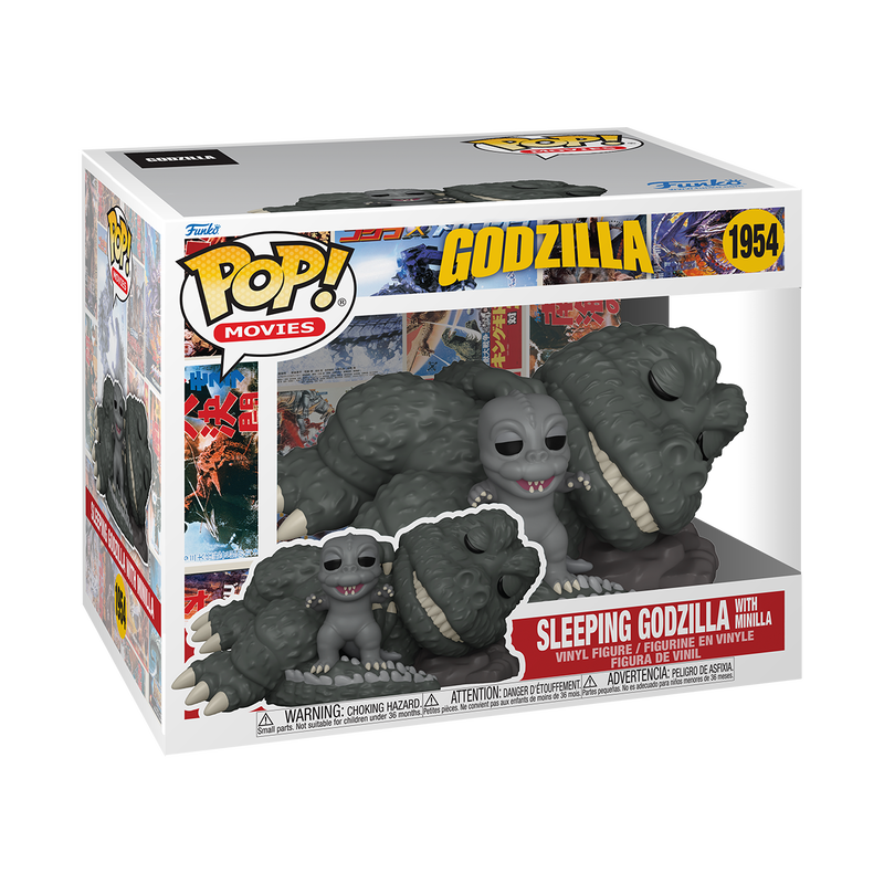 Pop! Super Sleeping Godzilla with Minilla - Image 2