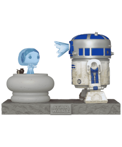 Pop! Deluxe R2-D2 and Princess Leia Hologram