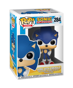 Alternative view of Pop! Sonic with Emerald