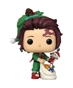 Alternative view of Pop! Plus Tanjiro Kamado (Holiday Outfit)