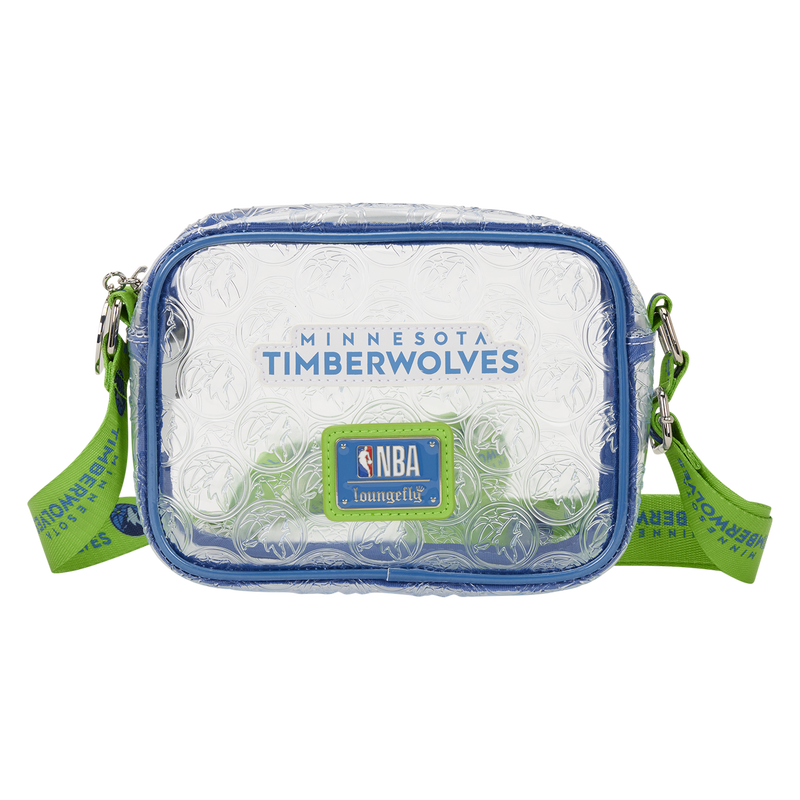 NBA Minnesota Timberwolves Clear Crossbody Stadium Bag