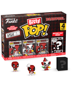 Bitty Pop! Deadpool 4-Pack Series 1