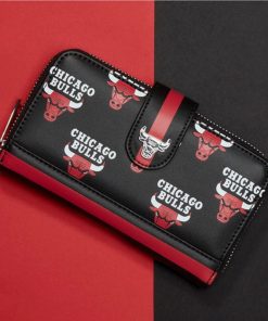 Alternative view of NBA Chicago Bulls Logo Zip Around Wallet