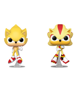 Pop! Super Sonic & Super Shadow 2-Pack (Flocked)