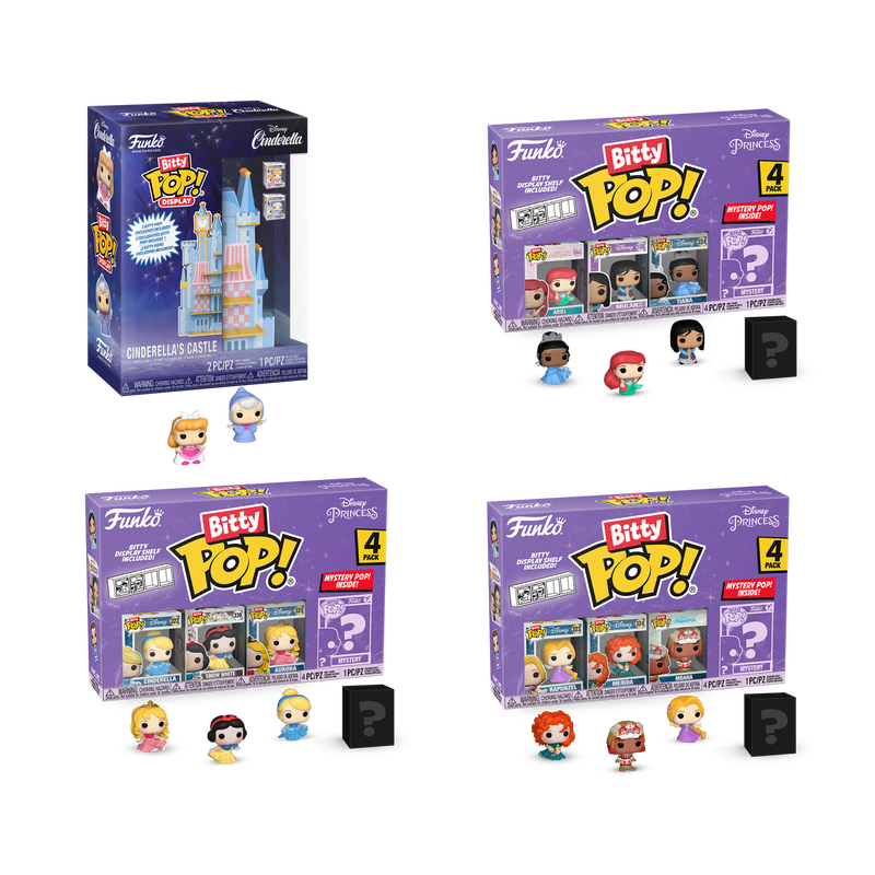 Bitty Pop! Disney Princess Bundle