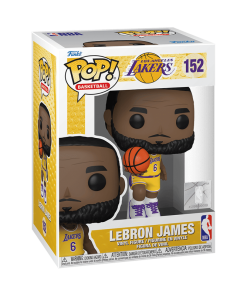 Alternative view of Pop! Lebron James in 6 Jersey