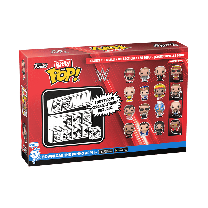 Bitty Pop! WWE 4-Pack Series 1 - Image 4