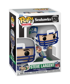Alternative view of Pop! Steve Largent (White & Grey Uniform)