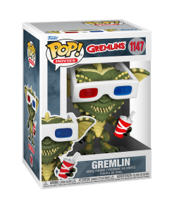 Alternative view of Pop! Gremlin with 3D Glasses