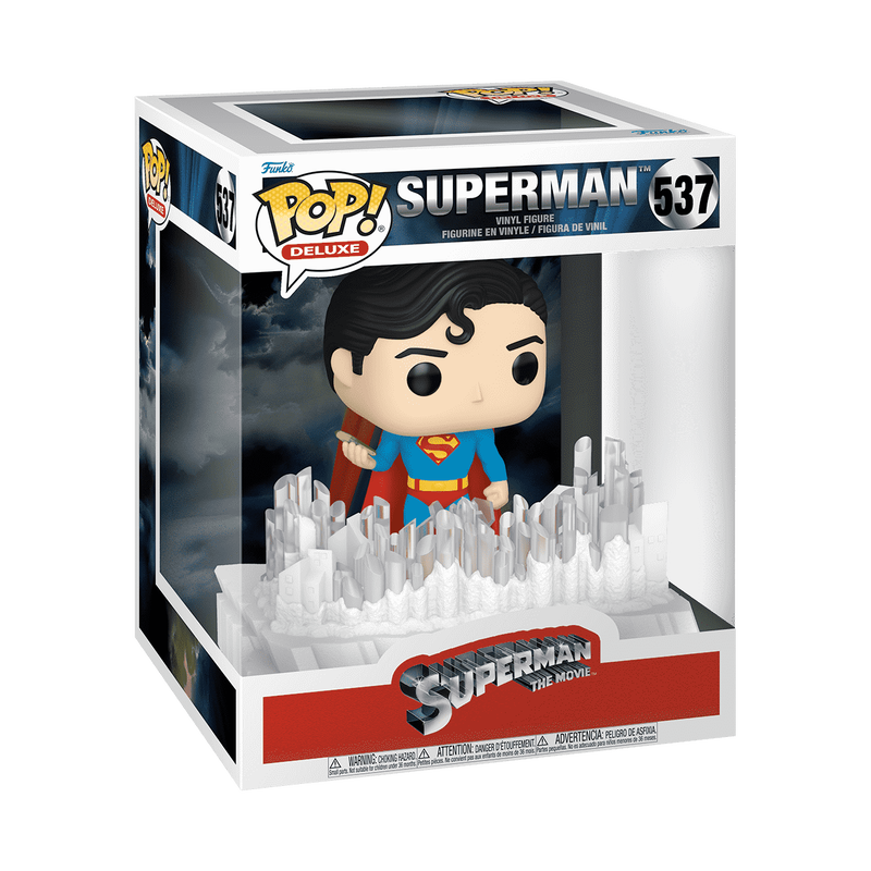 Pop! Deluxe Superman with Crystal (Fortress of Solitude) (1978) - Image 2