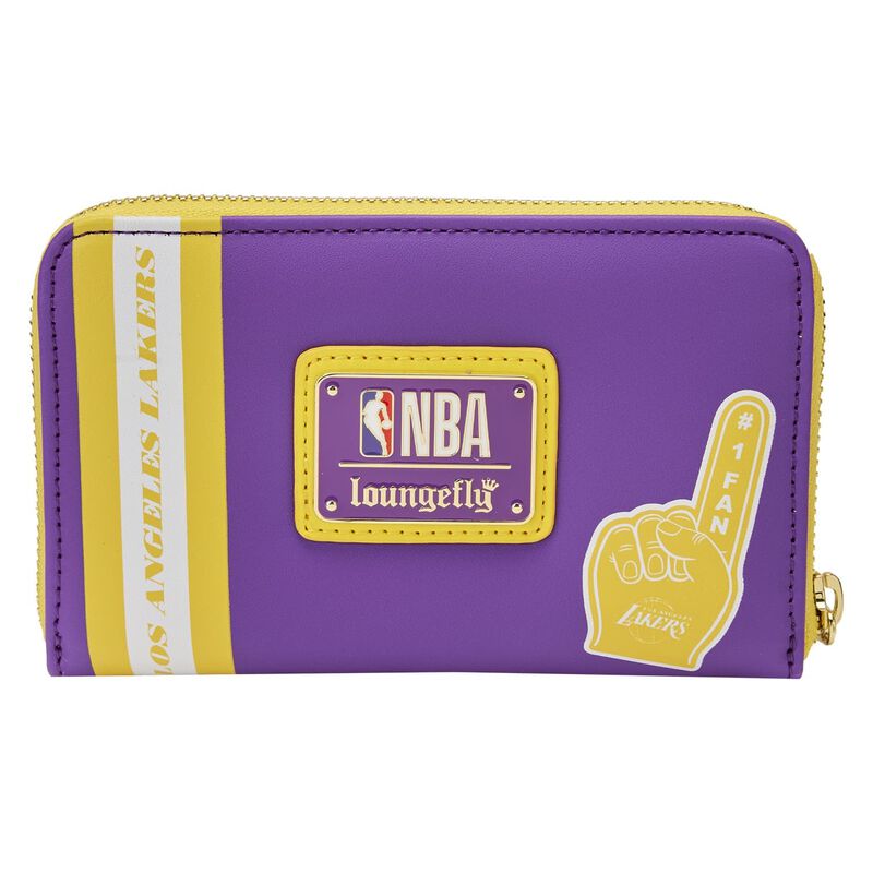 NBA Los Angeles Lakers Patch Icons Zip Around Wallet - Image 5