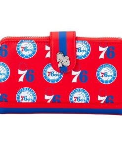 NBA Philadelphia 76ers Logo Zip Around Wallet