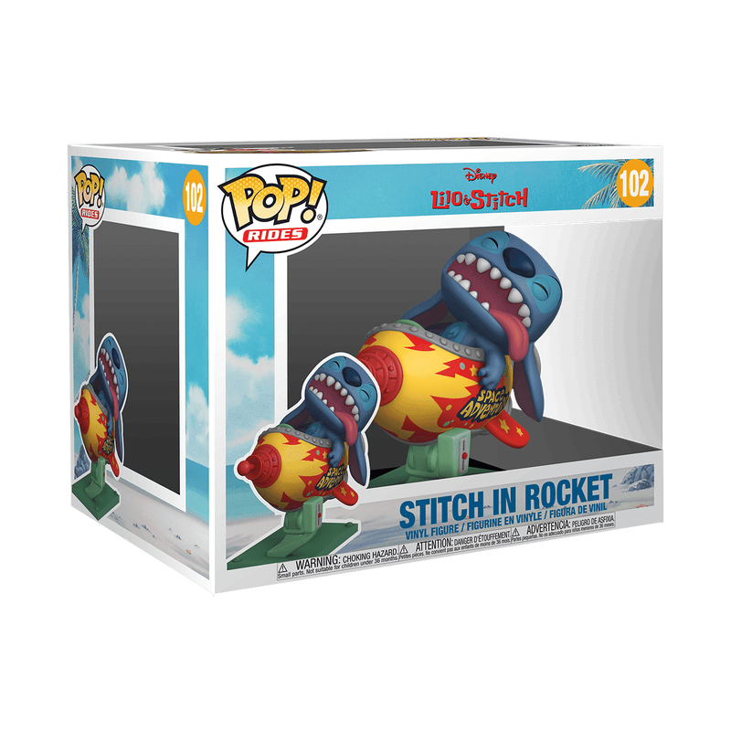 Pop! Rides Stitch in Rocket - Image 2