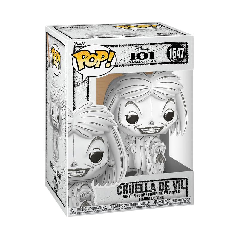 Pop! Cruella de Vil (Sketched Deco) - Image 2