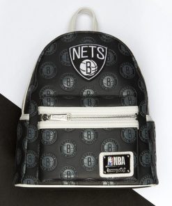 Alternative view of NBA Brooklyn Nets Logo Mini Backpack