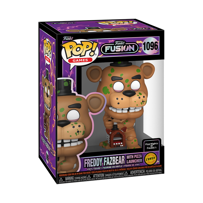 Pop! Freddy Fazbear with Pizza Launcher (Funko Fusion) - Image 4