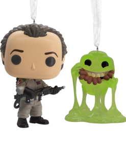 Dr. Peter Venkman & Slimer Ornament