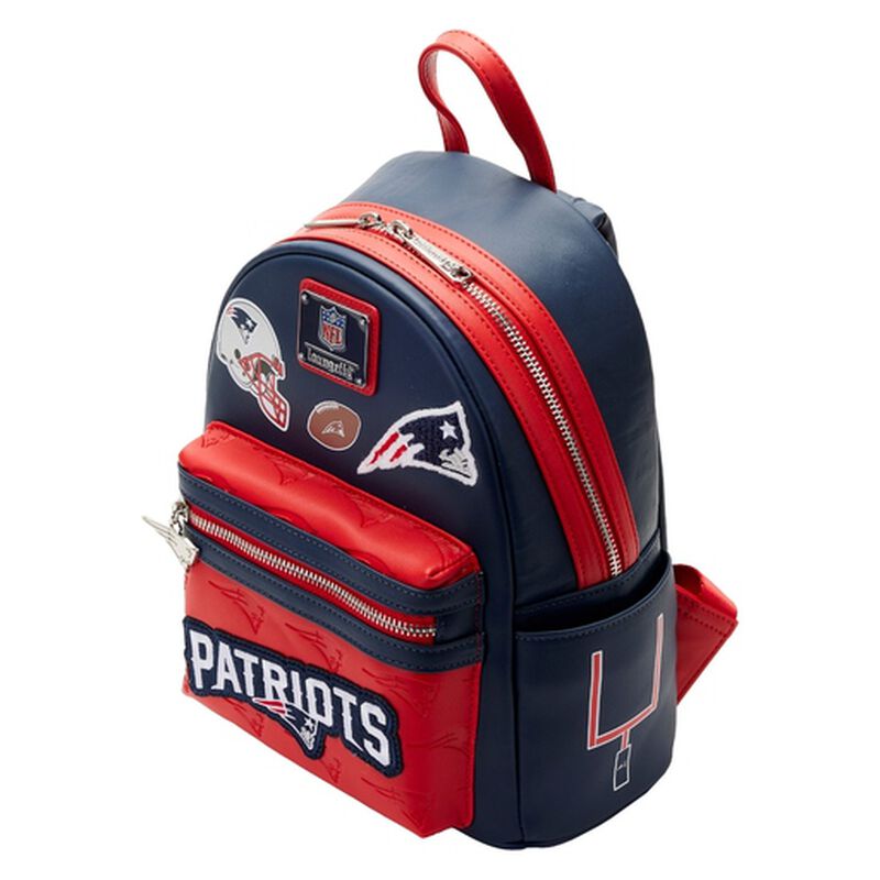 NFL New England Patriots Patches Mini Backpack - Image 2