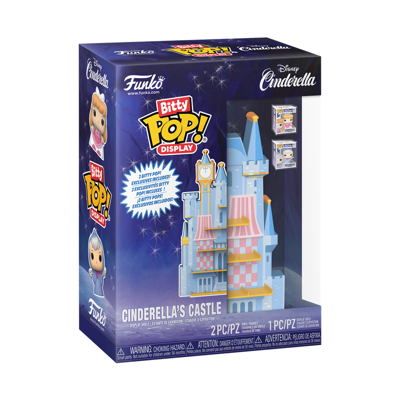Bitty Pop! Display Cinderella's Castle
