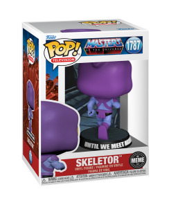 Alternative view of Pop! Skeletor (Until We Meet Again Meme)