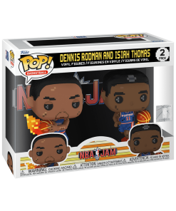 Alternative view of Pop! 8-Bit Dennis Rodman & Isiah Thomas 2-Pack