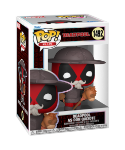 Alternative view of Pop! Plus Deadpool as Don Quixote