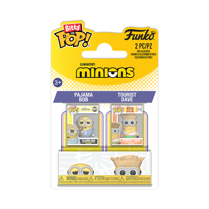 Bitty Pop! Pajama Bob & Tourist Dave 2-Pack