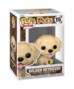 Alternative view of Pop! Golden Retriever