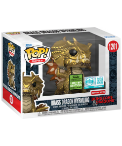 Alternative view of Pop! Brass Dragon Wyrmling