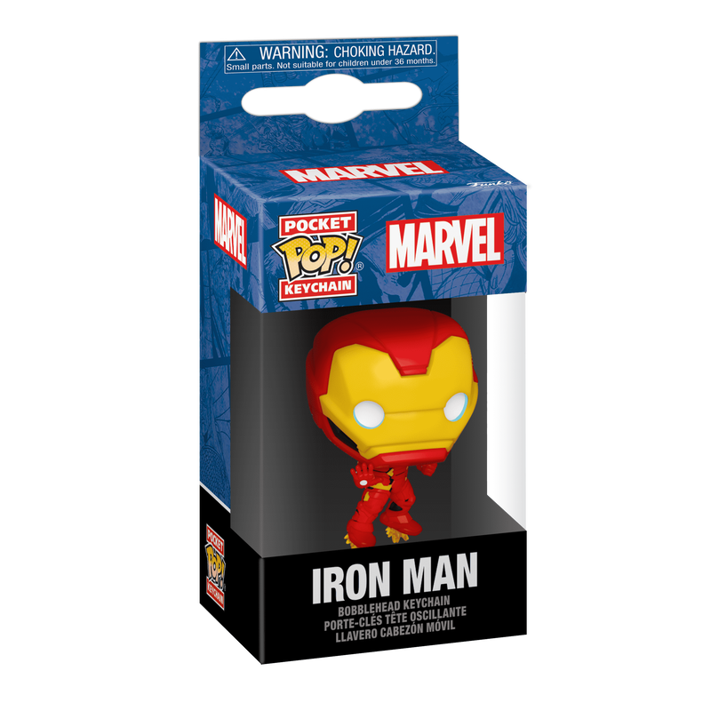 Pop! Keychain Iron Man (Marvel New Classics) - Image 2