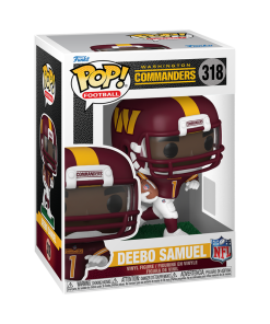 Alternative view of Pop! Deebo Samuel (Burgundy & White Uniform)