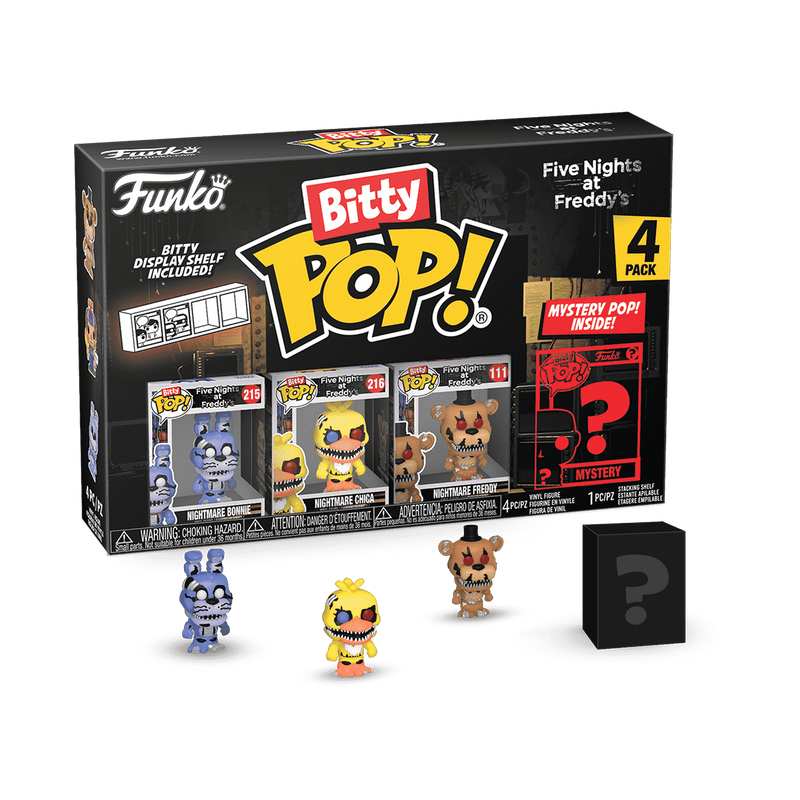 Bitty Pop! Five Nights at Freddy's 4-Pack Series 4 - Image 2