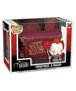 Alternative view of Pop! Town Pennywise & Wagon