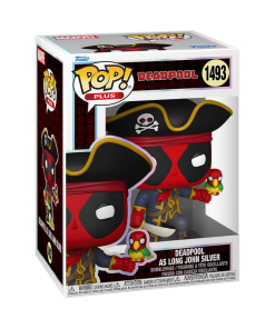 Alternative view of Pop! Plus Deadpool as Long John Silver