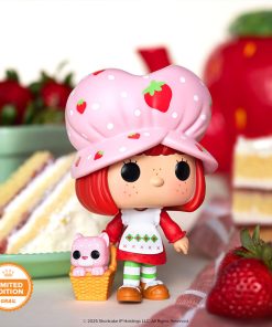 Pop! Strawberry Shortcake with Custard with Pop! Protector