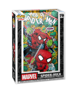 Alternative view of Pop! Comic Covers Web of Spider-Man #70 (Spider-Hulk)