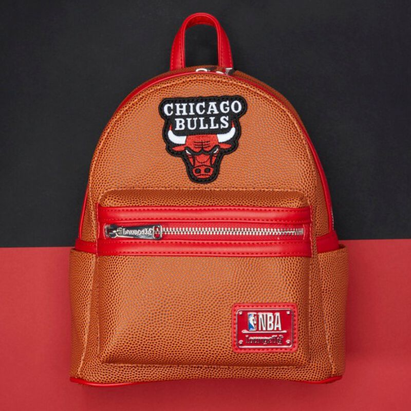 NBA Chicago Bulls Basketball Logo Mini Backpack - Image 2
