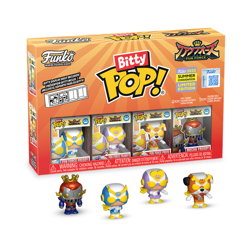 Bitty Pop! Fun Force 4-Pack