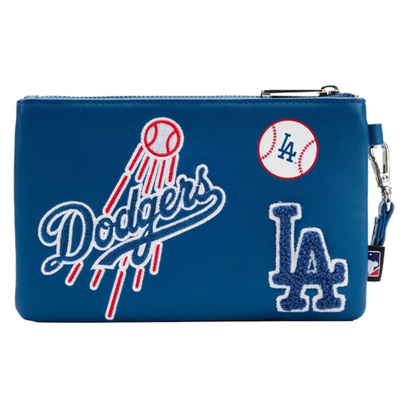 MLB LA Dodgers Clear Tote Crossbody Stadium Bag with Pouch - Image 6