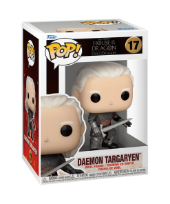 Alternative view of Pop! Daemon Targaryen with Dark Sister (Wearing Armor)
