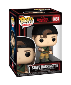 Alternative view of Pop! Steve Harrington with Spear